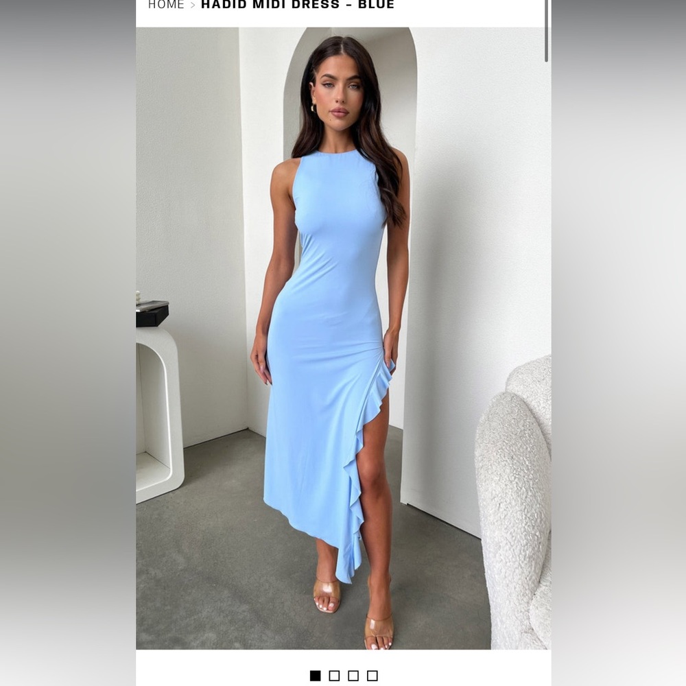 Light blue dress